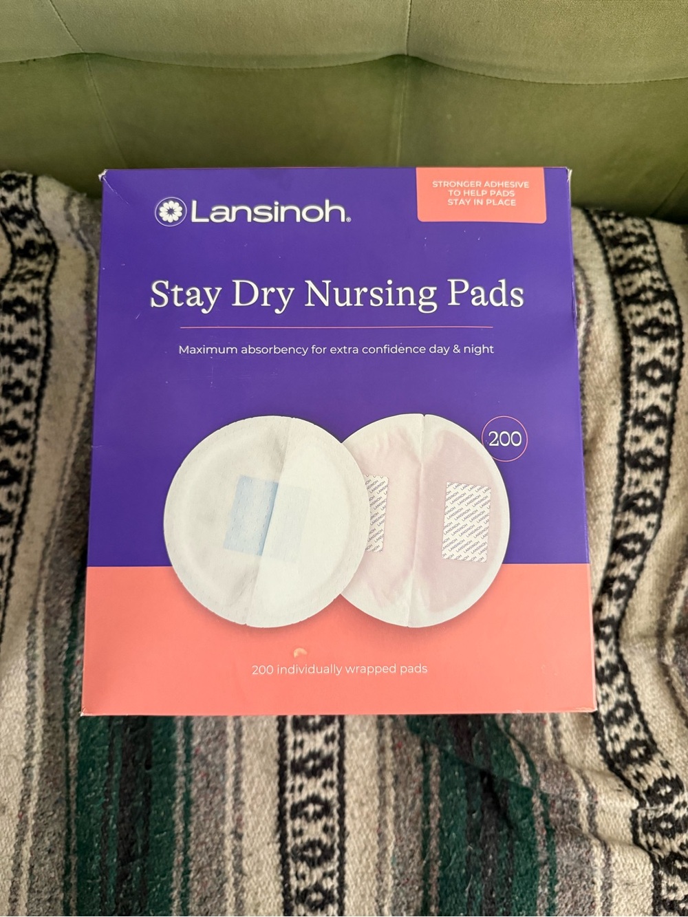 Lansinoh Stay Dry Nursing Pads - 190 qty